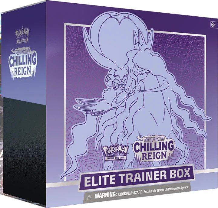 Pokemon - Chilling Reign - Elite Trainer Box - Shadow Rider Calyrex