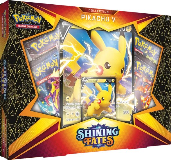 Pokemon - Shining Fates - Pikachu V Box