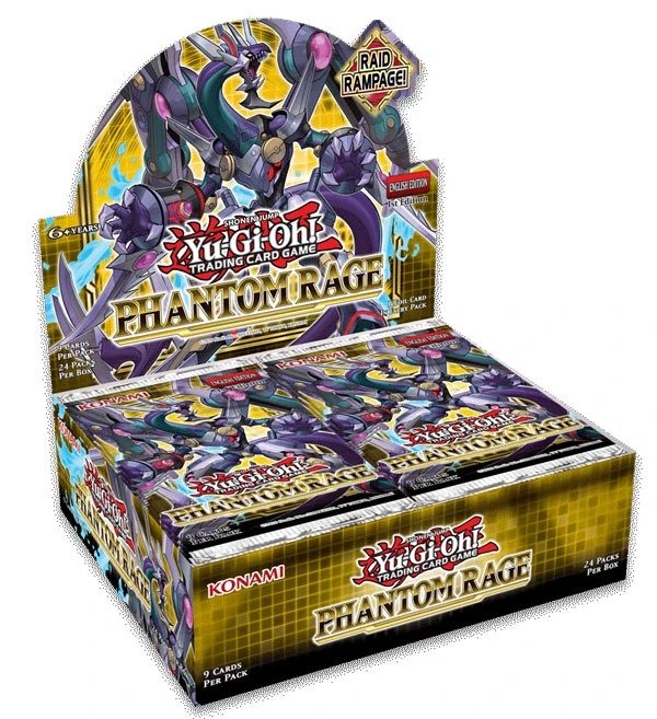 Yugioh - Phantom Rage Booster Box - 1st Edition