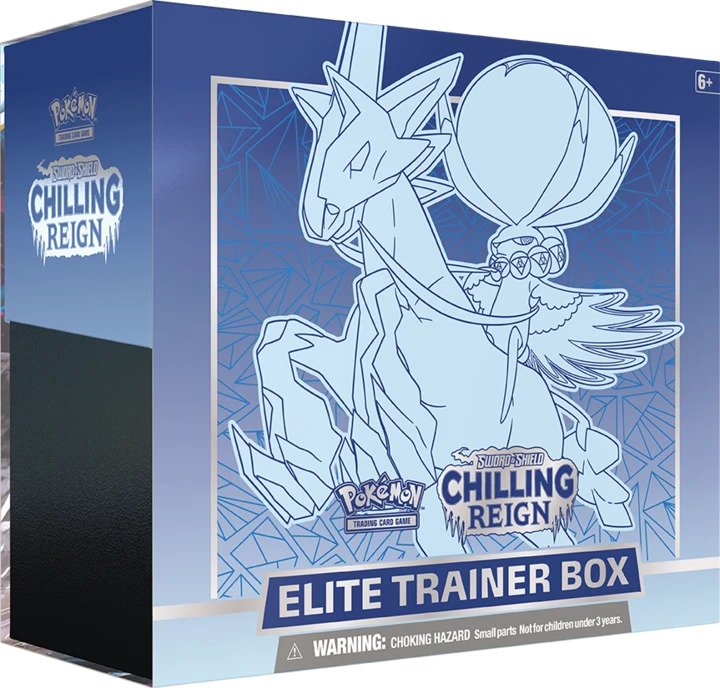 Pokemon - Chilling Reign - Elite Trainer Box - Ice Rider Calyrex