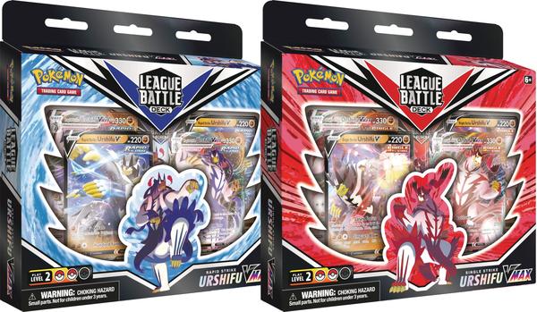 Pokemon - League Battle Deck - Single and Rapid Strike Urshifu VMAX Bundle