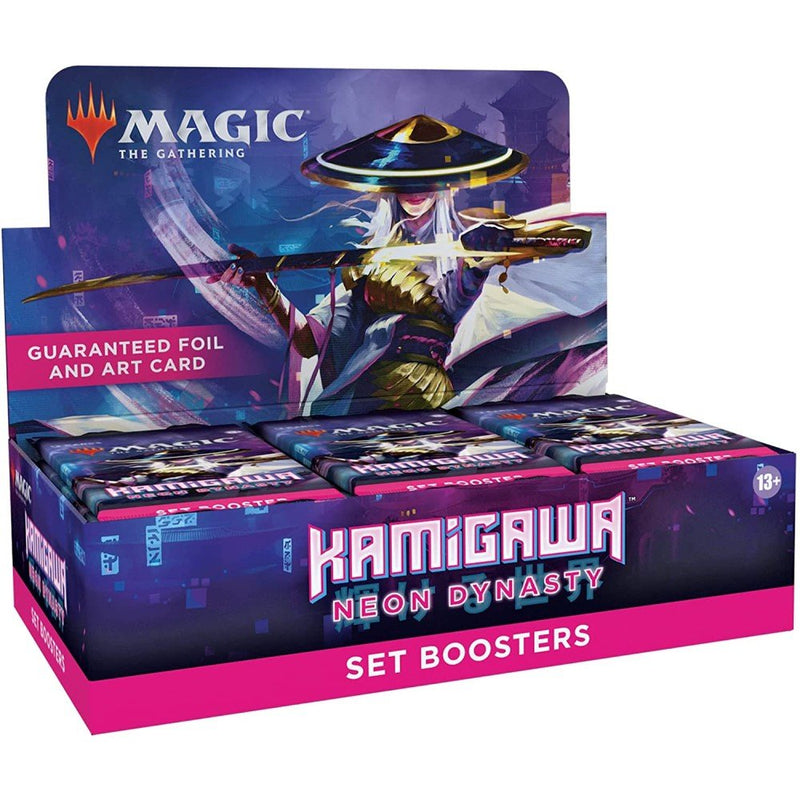 Magic the Gathering - Kamigawa: Neon Dynasty - English Set Booster Box + 1 Buy a Box Promo