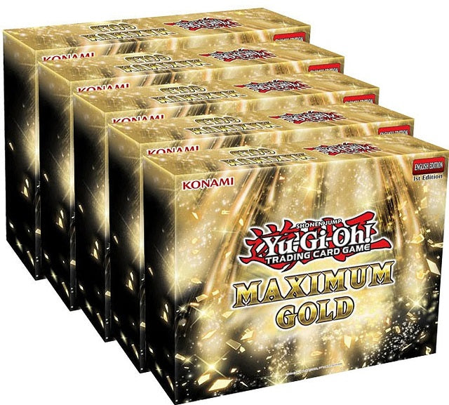 Yugioh - Maximum Gold - (Display of 5)