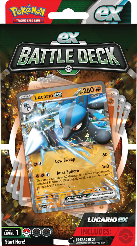 Pokemon - ex Battle Decks - Lucario ex