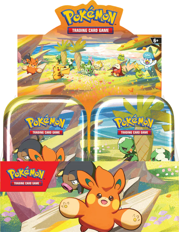 Pokemon - Paldea Pals Tin - Set of 10