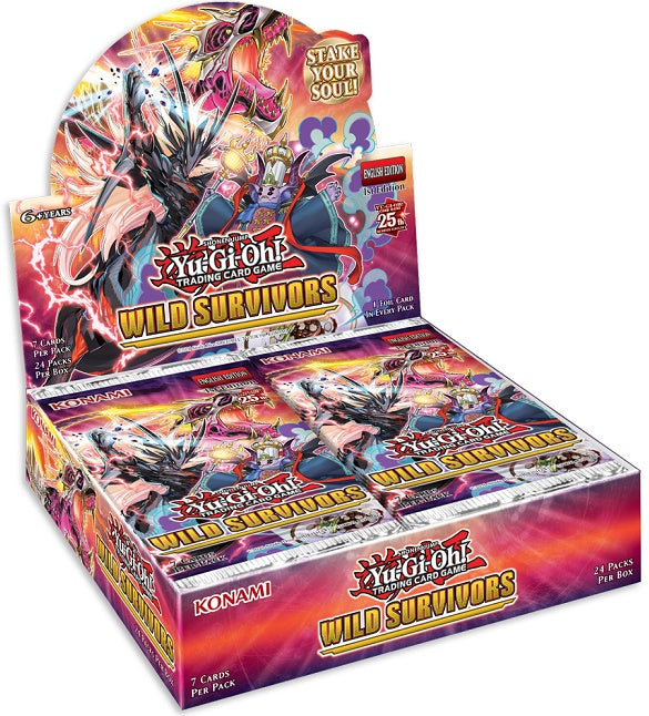 Yugioh - Wild Survivors Booster Box - 1st Edition