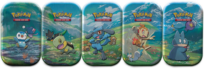 Pokemon - Sinnoh Stars Mini Tin - Set of 5