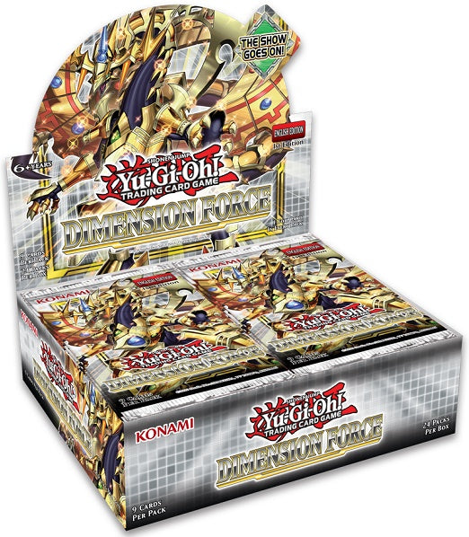 Yugioh - Dimension Force Booster Box Case - 12 Boxes - 1st Edition