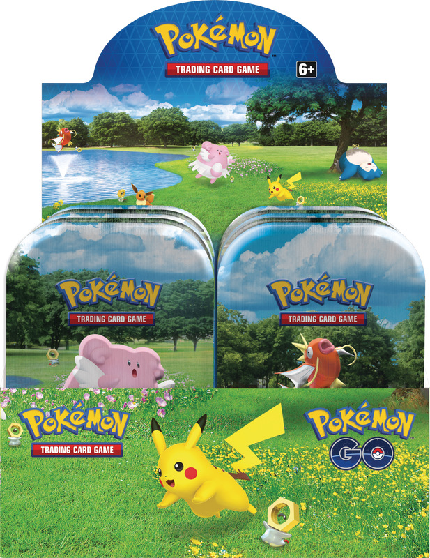 Pokemon - Pokemon GO TCG - Mini Tin - Set of 10