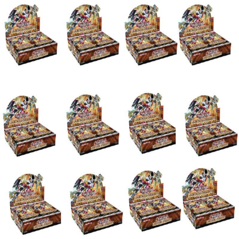 Yugioh - Lightning Overdrive Booster Box Case (12 Booster Boxes) 1st E New Realm Games Yugioh - Lightning Overdrive Booster Box Case (12 Booster Boxes) 1st E New Realm Games